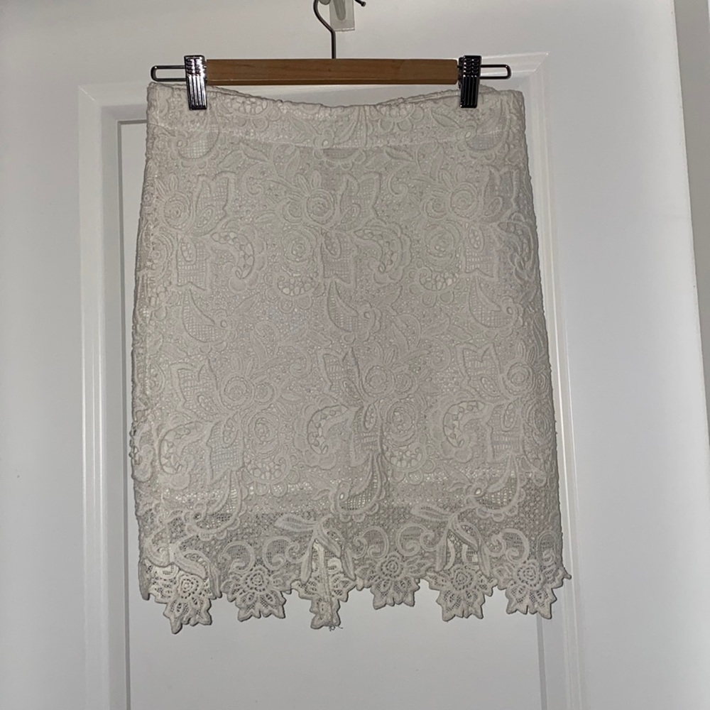 Forever21 white skirt